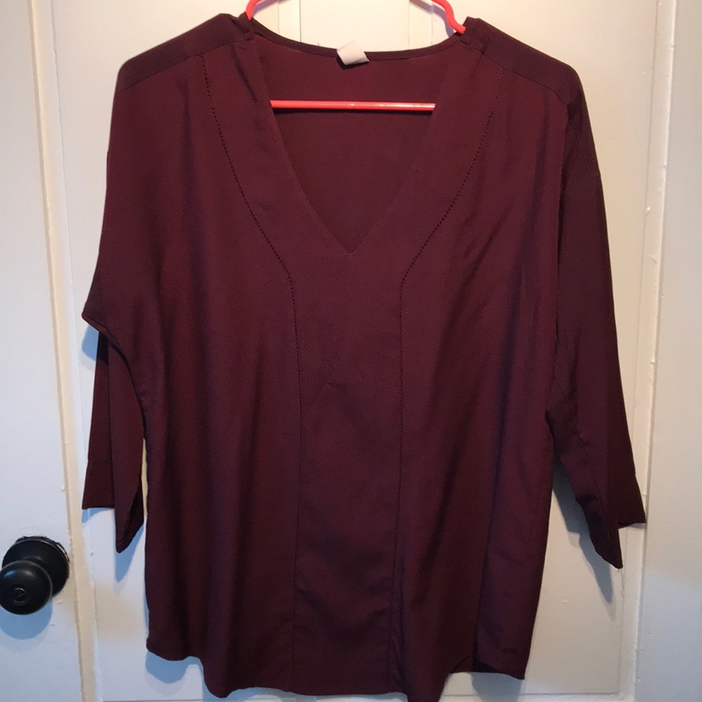 Old Navy Cranberry Tunic